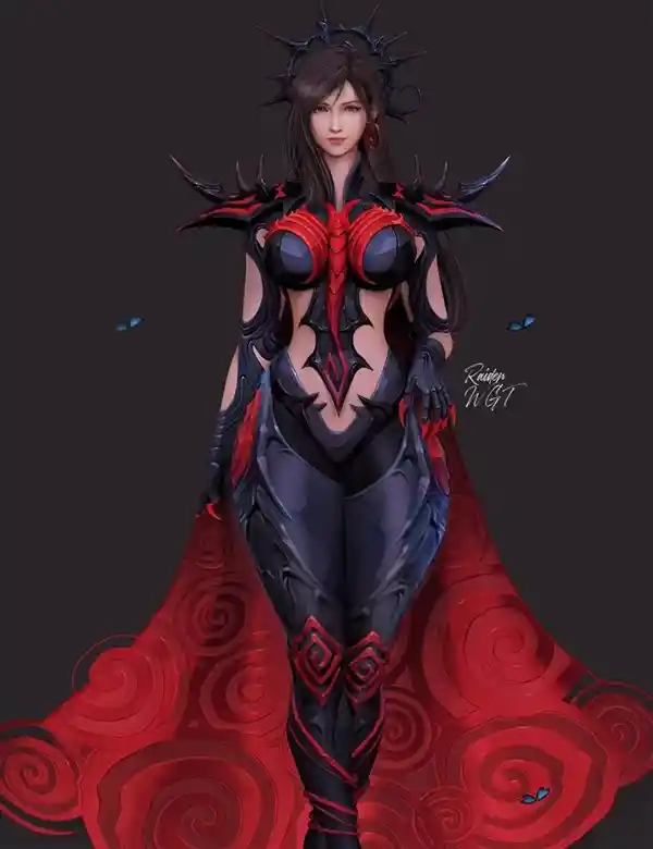 《蒂法焕新登场！3D美图揭秘全新造型与惊艳身姿》