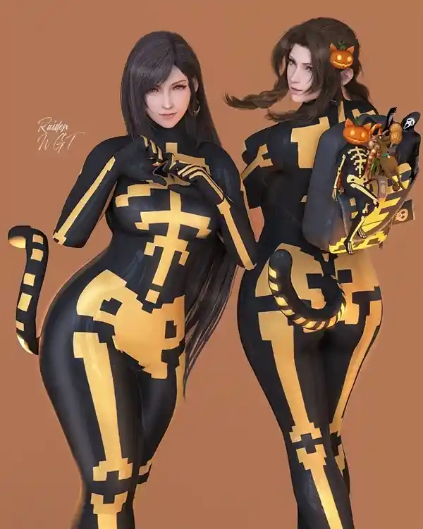 《蒂法焕新登场！3D美图揭秘全新造型与惊艳身姿》