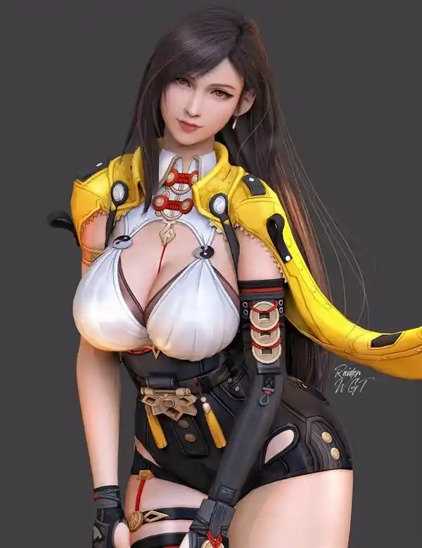 《蒂法焕新登场！3D美图揭秘全新造型与惊艳身姿》