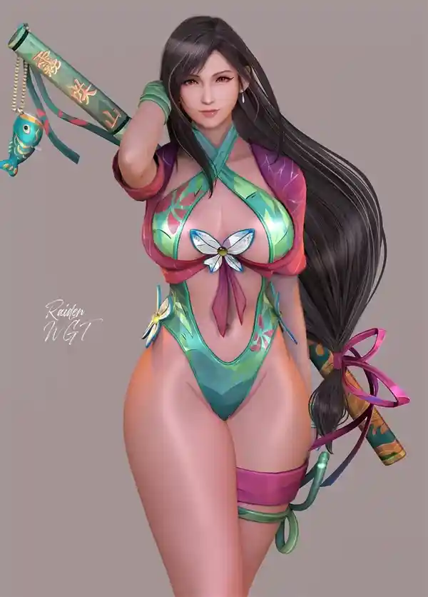 《3D重塑经典！蒂法魅力全开引热议》