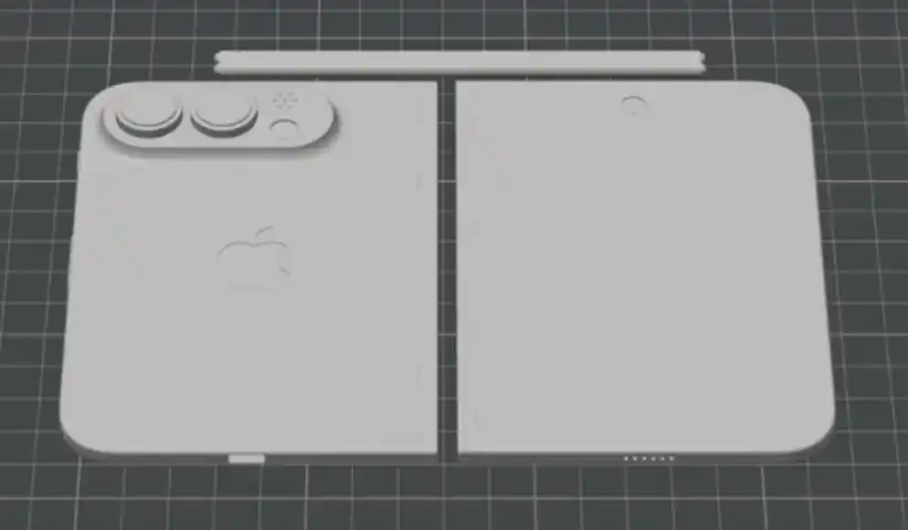 苹果iPhone Fold折叠屏首曝：横折设计震撼登场，起售价1.4万引热议